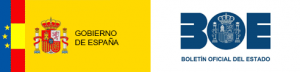 Logotipos del Gobierno de España y del Boletín Oficial del Estado (BOE)