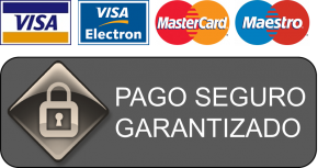 Tarjetas de pago admitidas